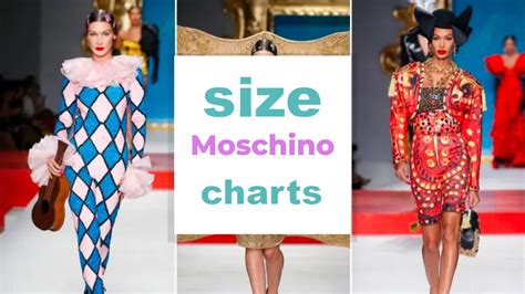 moschino size chart uk.